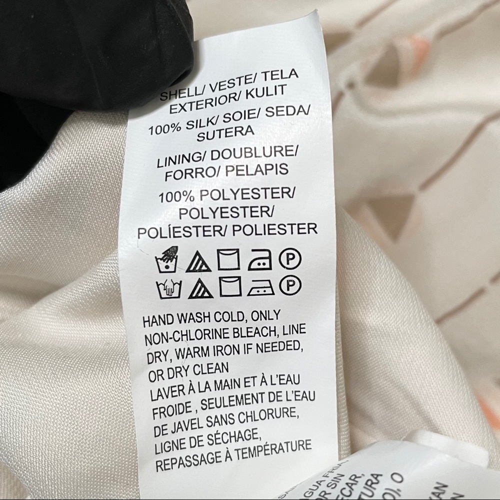 Lucky Brand geo print silk maxi - Picture 8 of 9